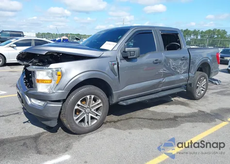 2022 Ford F150 Xl z USA, uszkodzony, nr VIN 1FTFW1E80NFB25405